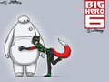 Baymax hug by Dmcfurry