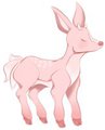 pink deer boy by spiffybuns