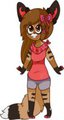 Anthro Clementine Ref by DamianFluffyDoge
