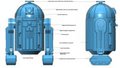 p3 astromech W.I.P. by deadlock9