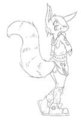Punk crossdressing attire for Kendall by Abbywolfox