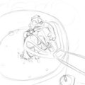 Deep-fried skunk by SpiderDaSquirrel