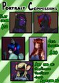 Portraits Commissions OPEN! by CrimsonSnow