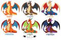 Charizard Variations / Hybrids (Adoptables)