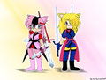 Sonic OC: Trini Tsurugi The Hedgehog and Bernice Stevenson The Hedeghog (RQ By Einstrigger)