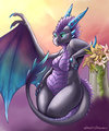 Talakestral Pin Up by WanderlustDragon