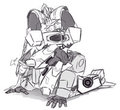SG+TFA Soundwaves sketches by ValentineFinal