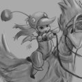Chocobo Knight Sketch by Tiam