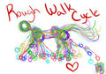 Canine's Animations ||| Rough Walk Cycle by Caninelicious