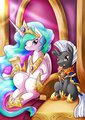 [Commission] Royal, Guard and Kitty