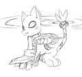 Custom Digimon: Maumon by Riza23