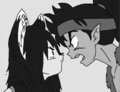Koga and Lucy  by lucycat88