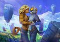 Dancing in love <3 :3 by Flookie