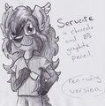 Charcoal confuzzled Servare!