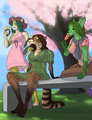 Spring Peppers by pinkpepper