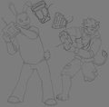 RC Car day fun - LineArt by KSimba