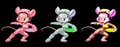 Tron Gadget - Pink/Green/Bronze