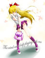 Minako flips by BluePuppet
