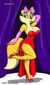 AnnaFox como Jessica Rabbit by KikeRodz