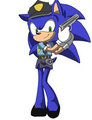 Sonic cop by AngelofHapiness