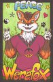 Peace WereFox Badge