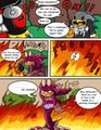Sonic Survivor Island - Pg.17: Sea of Fire