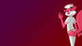 Pink Squirrel Wallpaper by krezz