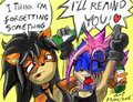 Rox and Louise Party Night. by RawAxis