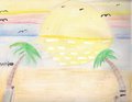 beach scene version 2 by ferrarifan