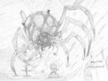 Combo Ninos: Wrath of the Arachnoids pencil-sketch