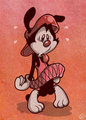 Wakko and his tutu