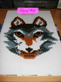 beading wolf head by LegecyWolf
