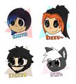 HeadsSet 1 by FuzzleButtz