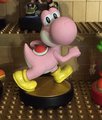 Custom Yoshi amiibo by PinkYoshi