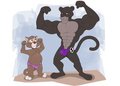 Body building contest by Neenya