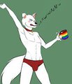 "Yawn" YCH by CrimsonSnow by ThunderSnugglepup