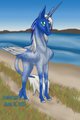Doop Doop, Alicorn on a Beach