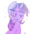 Sleepy Spurple by FluffyXai