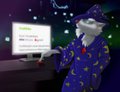 an A-wizard by Irah
