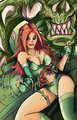 Poison Ivy Vile and Samus floating by jwolk09