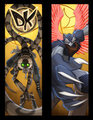 Kickstarter Bookmark- Scinter and Igrath by Dreamkeepers