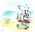 Day on da Beach (YCH for Lilpichu)