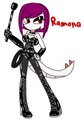 Adopted OC I got: Ramona The Albino Aligator