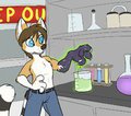 Sticky Situation by Spiderdasquirrel