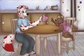 Valentines cookie by meiabeau