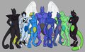 The Mewtwo Crew - massive commission by TriDark