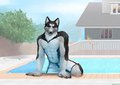 After swimming