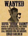 WANTED Commission: Swampwulf (1/2) by FLUFFYPUNK