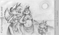 A nice day at the beach. by LordFoxhole