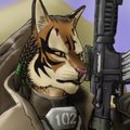 [Old Art] Khajiit in NCR by FrostWyrm102
